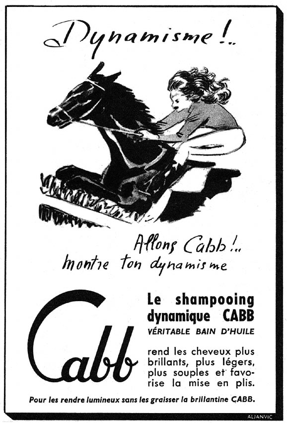 Publicité Cabb 1949