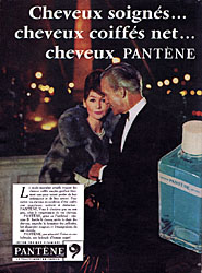 Publicité Pantène 1960