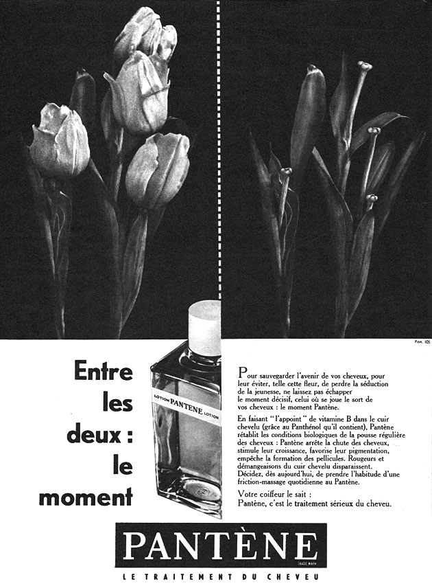 Publicité Pantne 1961