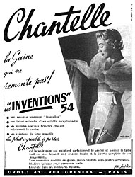 Marque Chantelle 1954