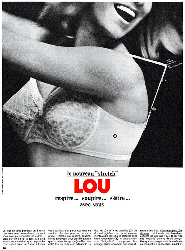 Publicité Lou 1964
