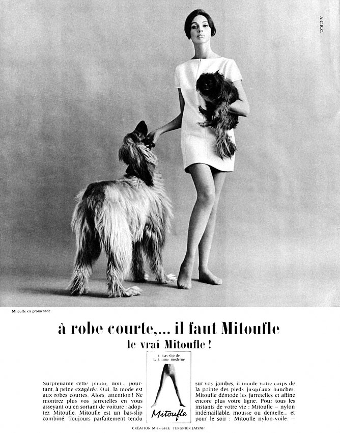 Publicité Mitoufle 1966