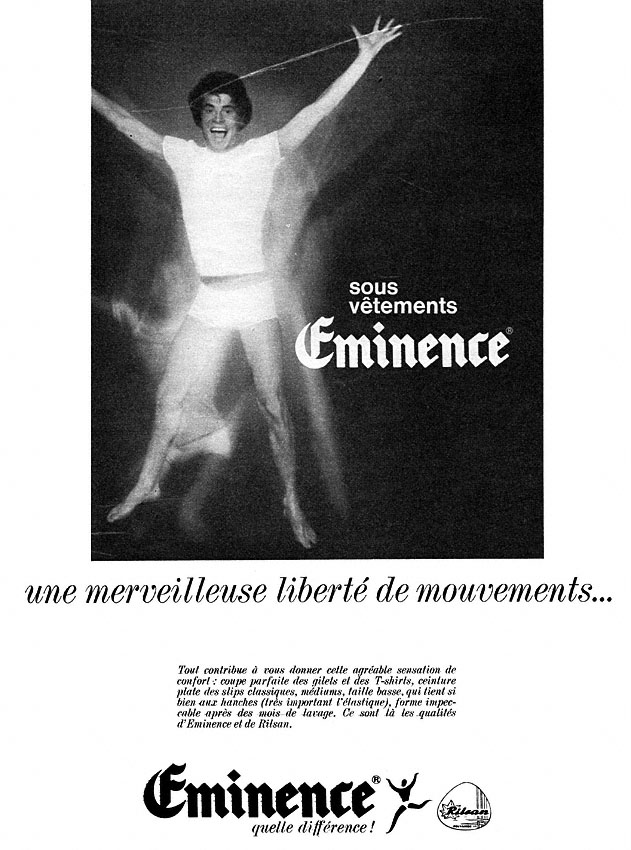 Publicité Eminence 1969