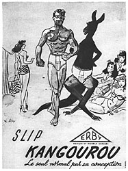 Publicit Kangourou 1950