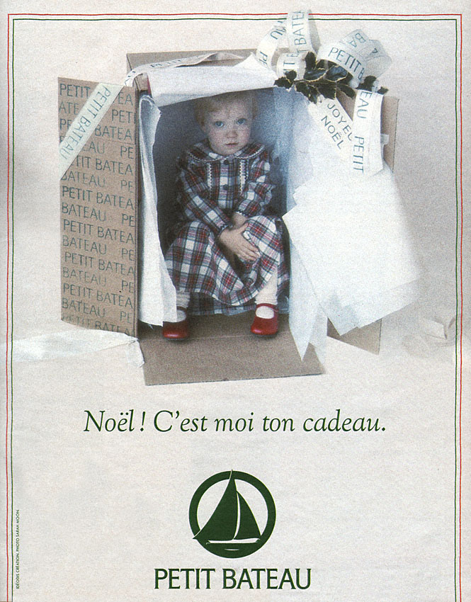 Publicité Petit bateau 1993