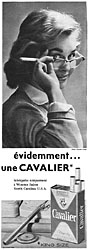 Publicité Cavalier 1957