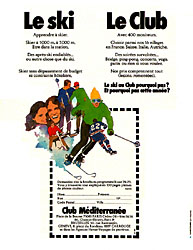 Marque Club Méditerrannée 1973