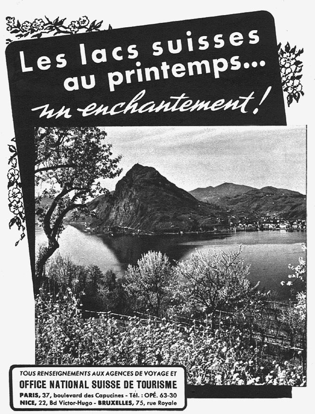 Publicité Suisse 1951