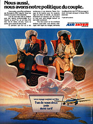 Publicité Air Inter 1979