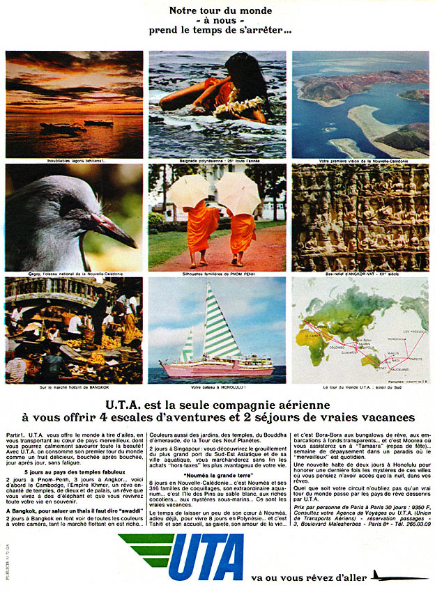 Publicité Uta 1967