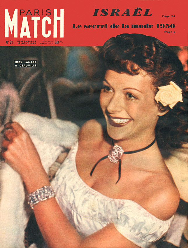 Couverture Paris match numro 21 de Aot 1949