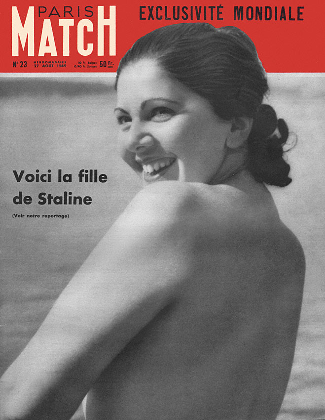 Couverture Paris match numro 23 de Aot 1949