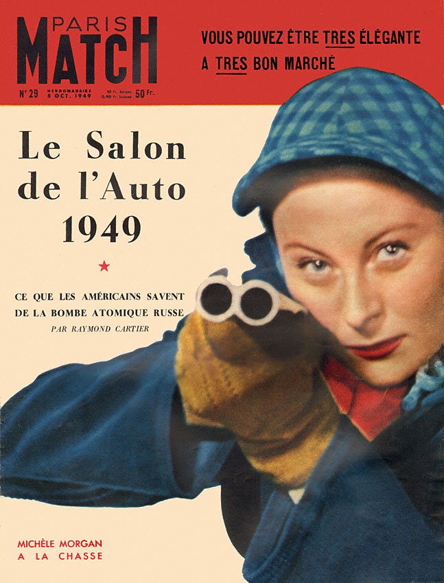 Couverture Paris match numro 29 de Octobre 1949