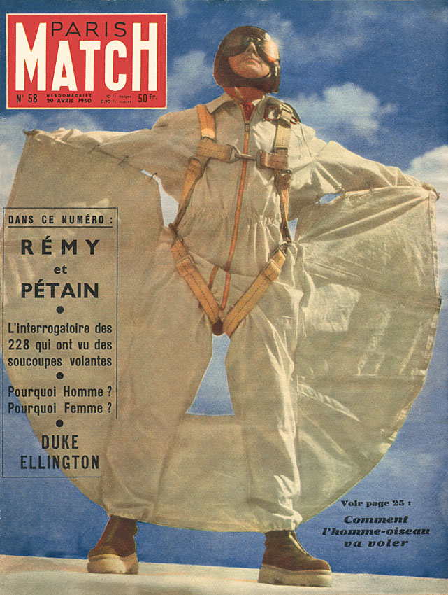 Couverture Paris match numro 58 de Avril 1950