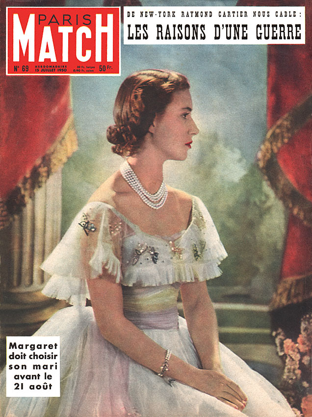 Couverture Paris match numro 69 de Juillet 1950