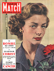 Couverture Paris Match numro 107 de Avril 1951