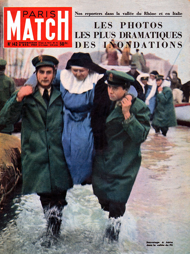 Couverture Paris match numéro 142 de Décembre 1951