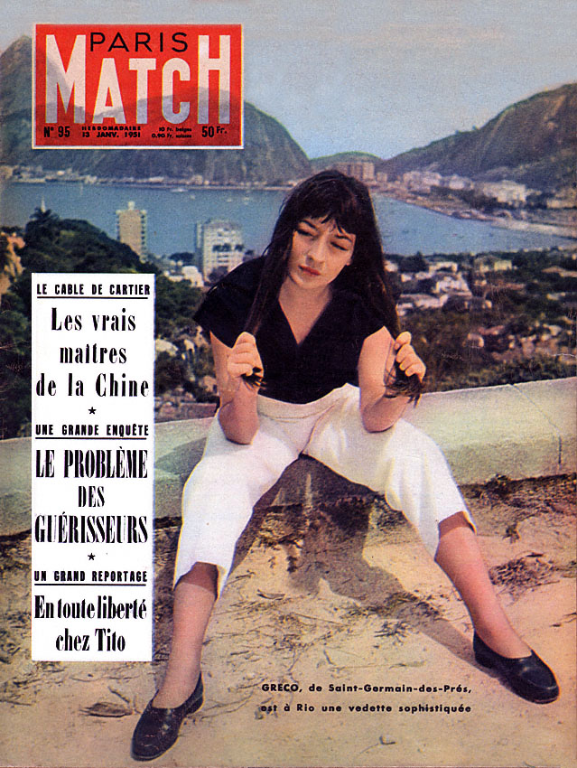 Couverture Paris match numro 95 de Janvier 1951
