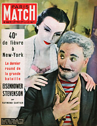 Paris Match couverture numro 190