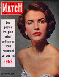 Paris Match couverture numro 198