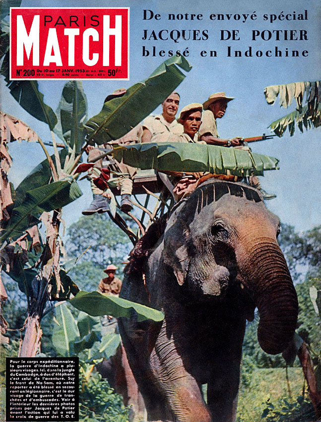 Couverture Paris match numéro 200 de Janvier 1953