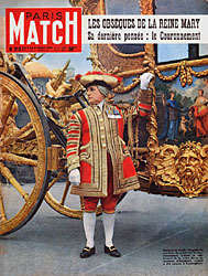 Couverture Paris Match numro 212 de Avril 1953