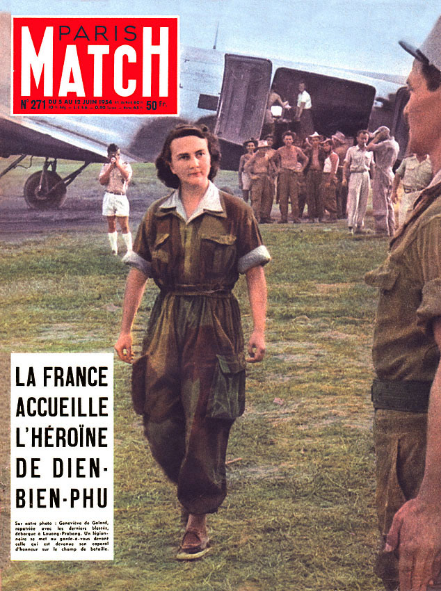 Couverture Paris match numro 271 de Juin 1954