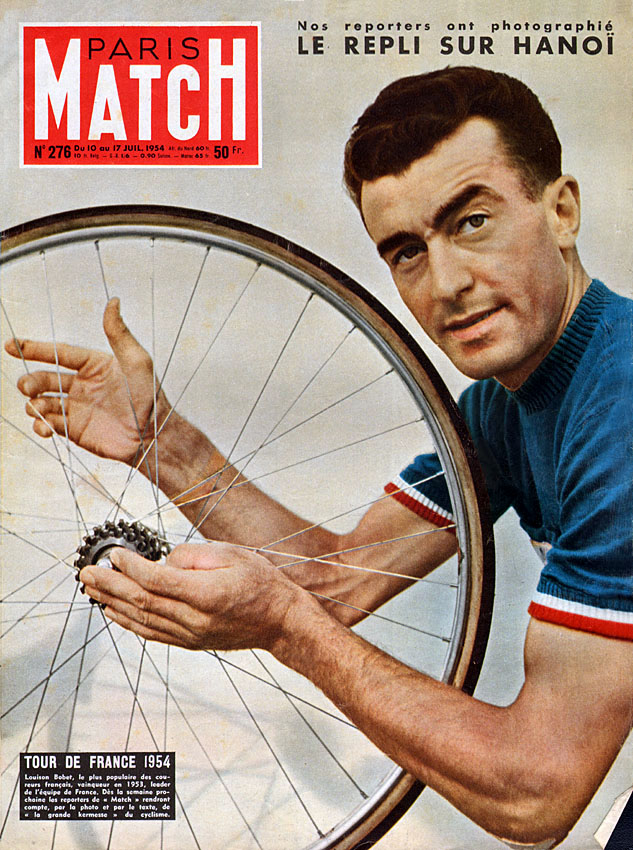 Couverture Paris match numéro 276 de Juillet 1954