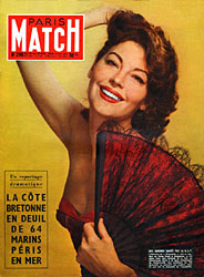 Couverture Paris Match numéro 299 de Décembre 1954