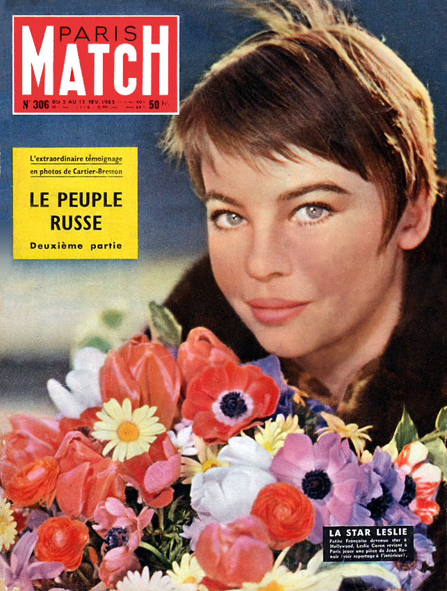 Couverture Paris match numéro 306 de Février 1955