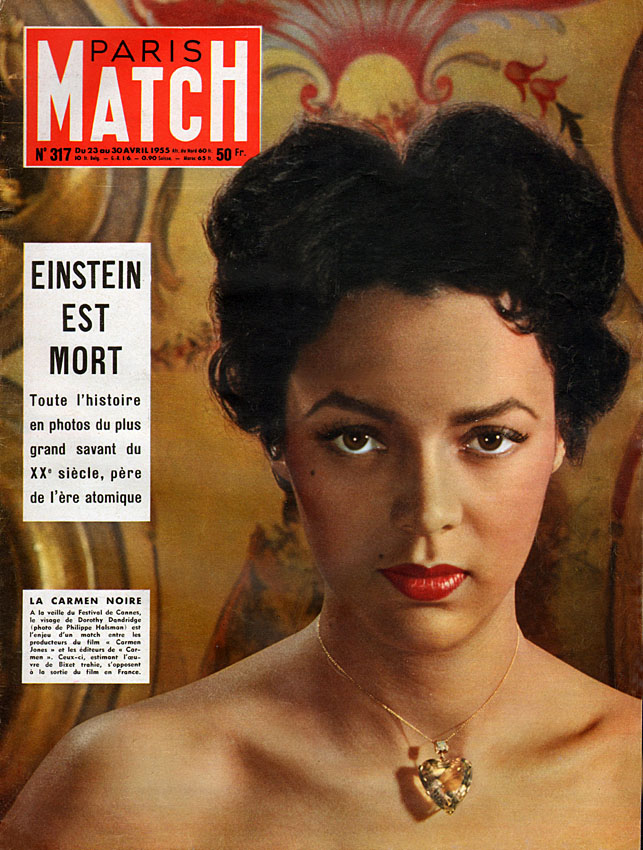 Couverture Paris match numéro 317 de Avril 1955