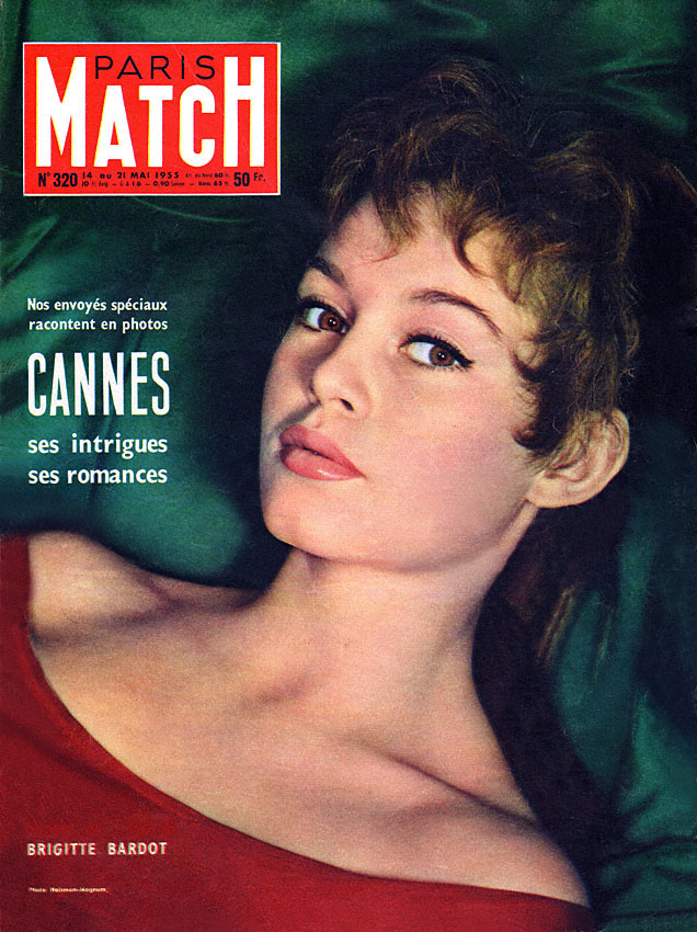 Couverture Paris match numro 320 de Mai 1955