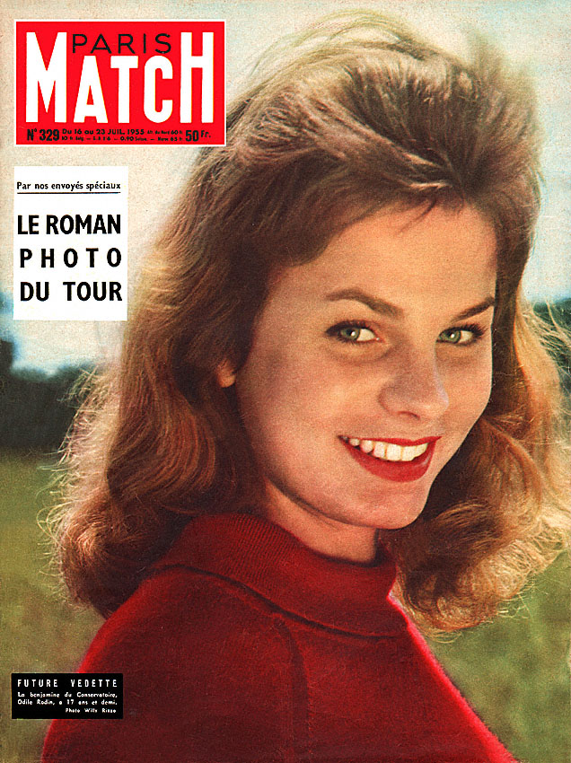 Couverture Paris match numro 329 de Juillet 1955