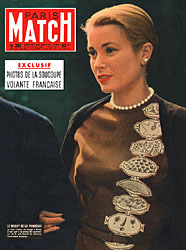 Couverture Paris Match numro 381 de Juillet 1956