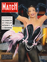 Paris Match couverture numro 412