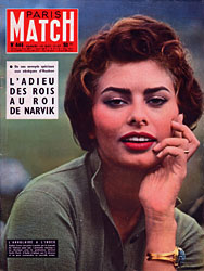 Paris Match couverture numro 444