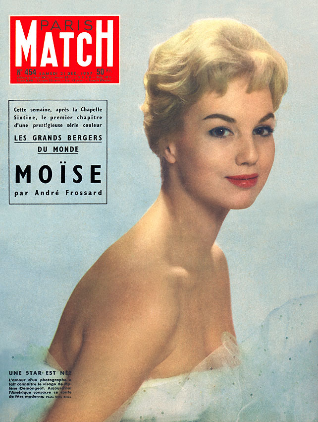 Couverture Paris match numro 454 de Dcembre 1957