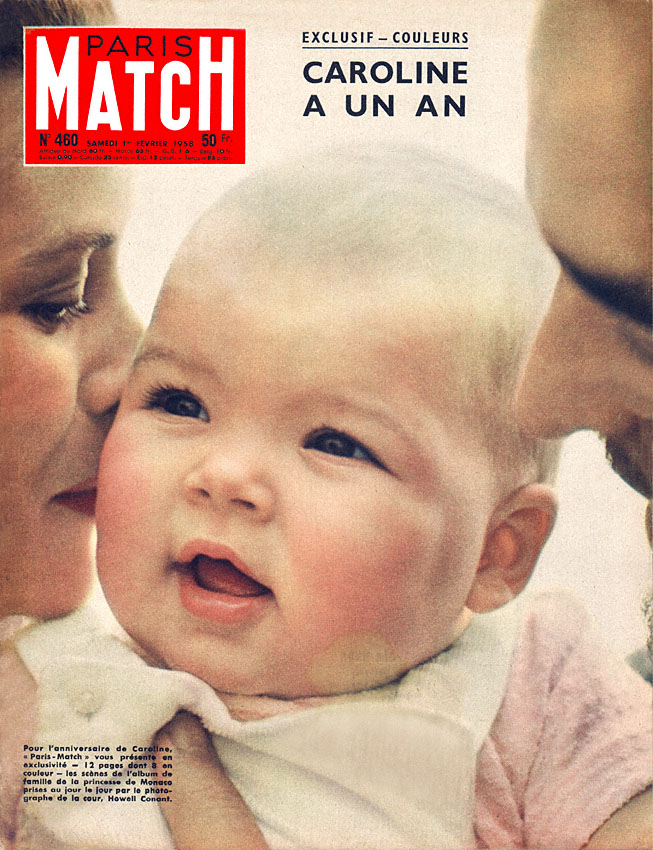 Couverture Paris match numro 460 de Fvrier 1958