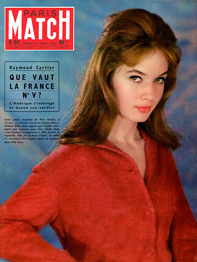 Couverture Paris match numro 511 de Janvier 1959