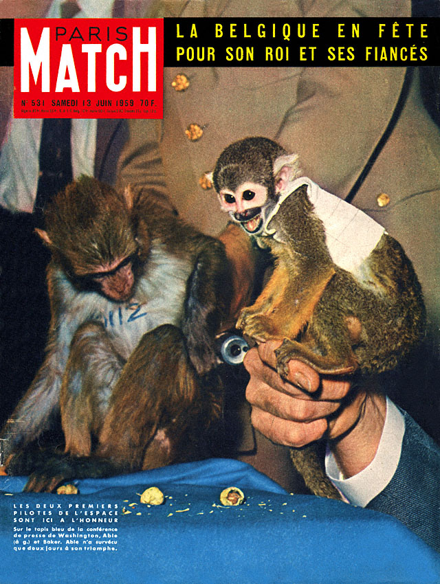 Couverture Paris match numro 531 de Juin 1959