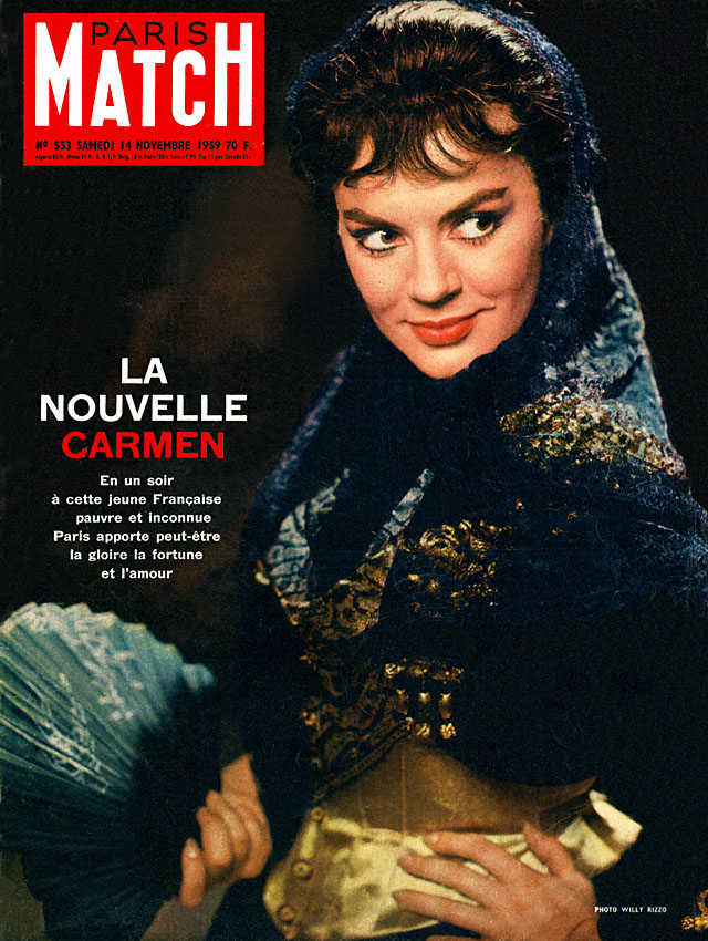 Couverture Paris match numro 553 de Novembre 1959