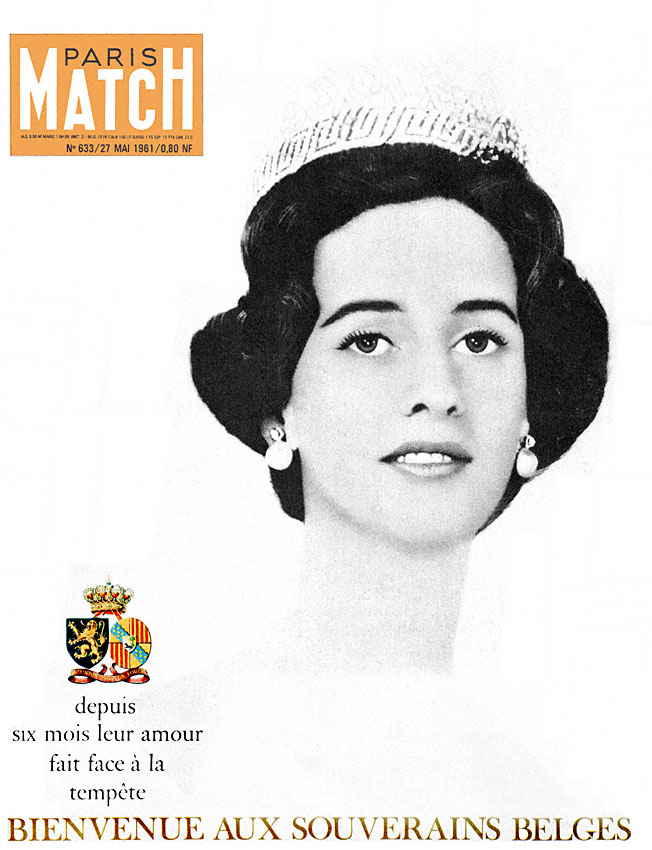 Couverture Paris match numéro 633 de Mai 1961