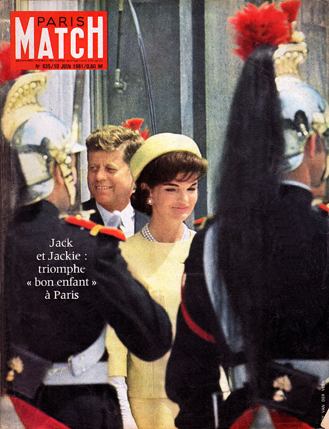 Couverture Paris match numéro 635 de Juin 1961