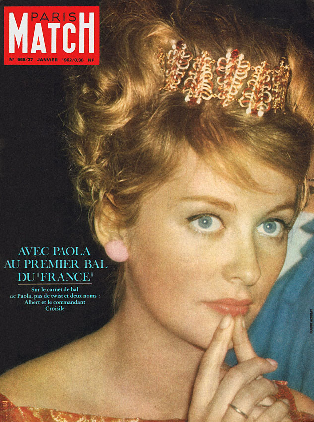 Couverture Paris match numro 668 de Janvier 1962