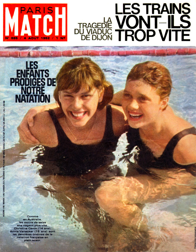 Couverture Paris match numro 695 de Aot 1962