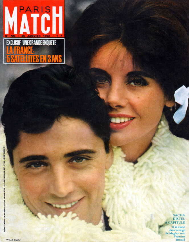 Couverture Paris match numro 720 de Janvier 1963