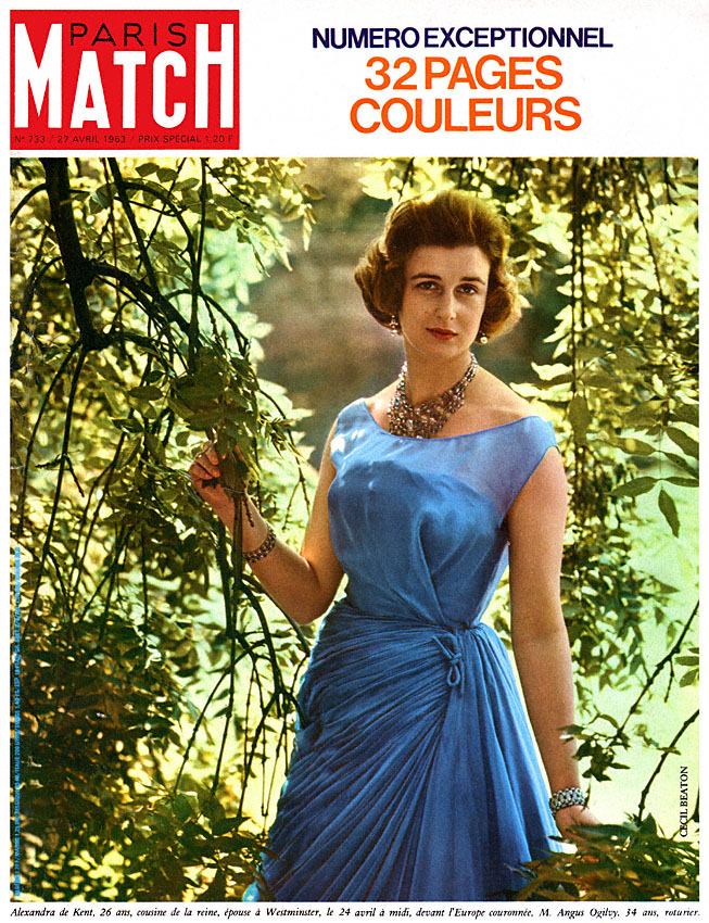 Couverture Paris match numro 733 de Avril 1963