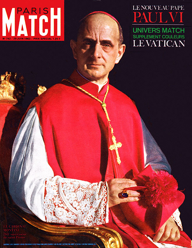 Couverture Paris match numro 742 de Juin 1963