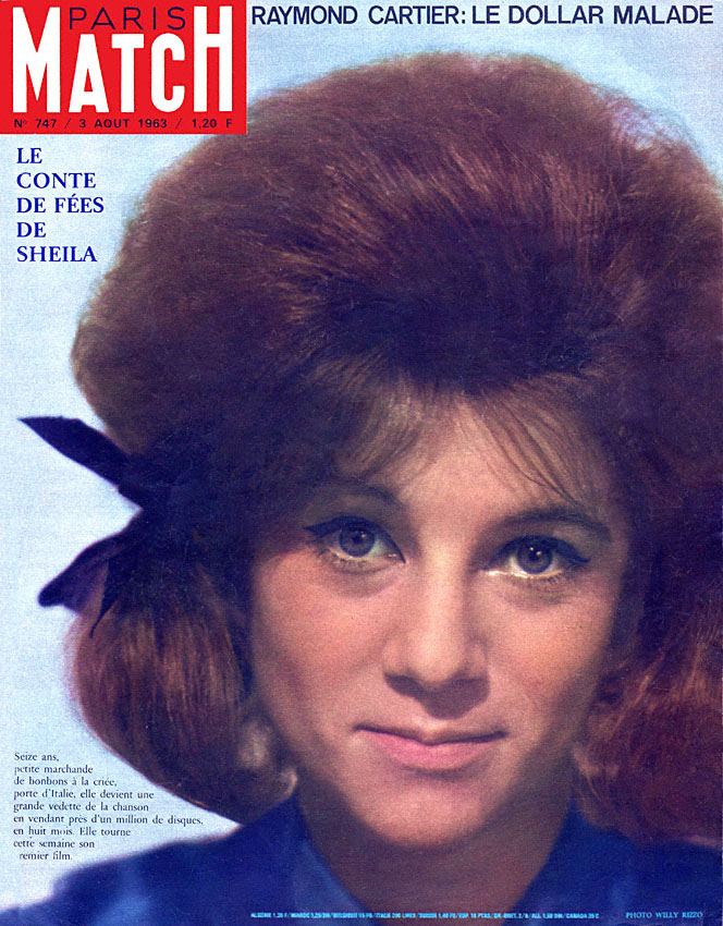 Couverture Paris match numro 747 de Aot 1963