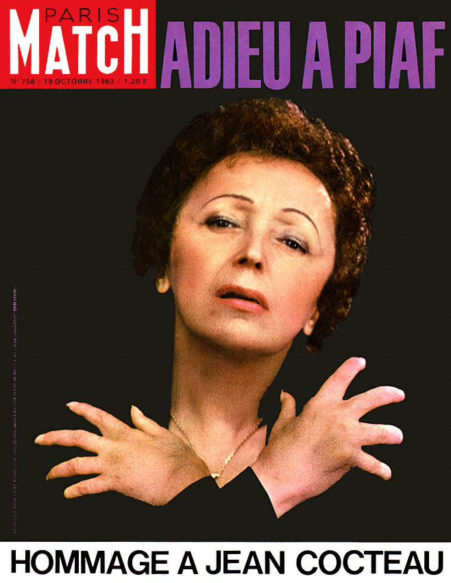 Couverture Paris match numro 758 de Octobre 1963